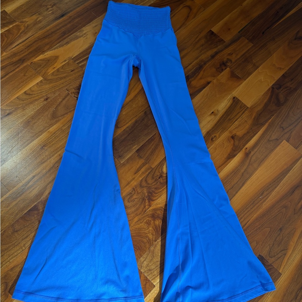 OFFLINE by Aerie Real Me High Waited Flare Pants, ECU